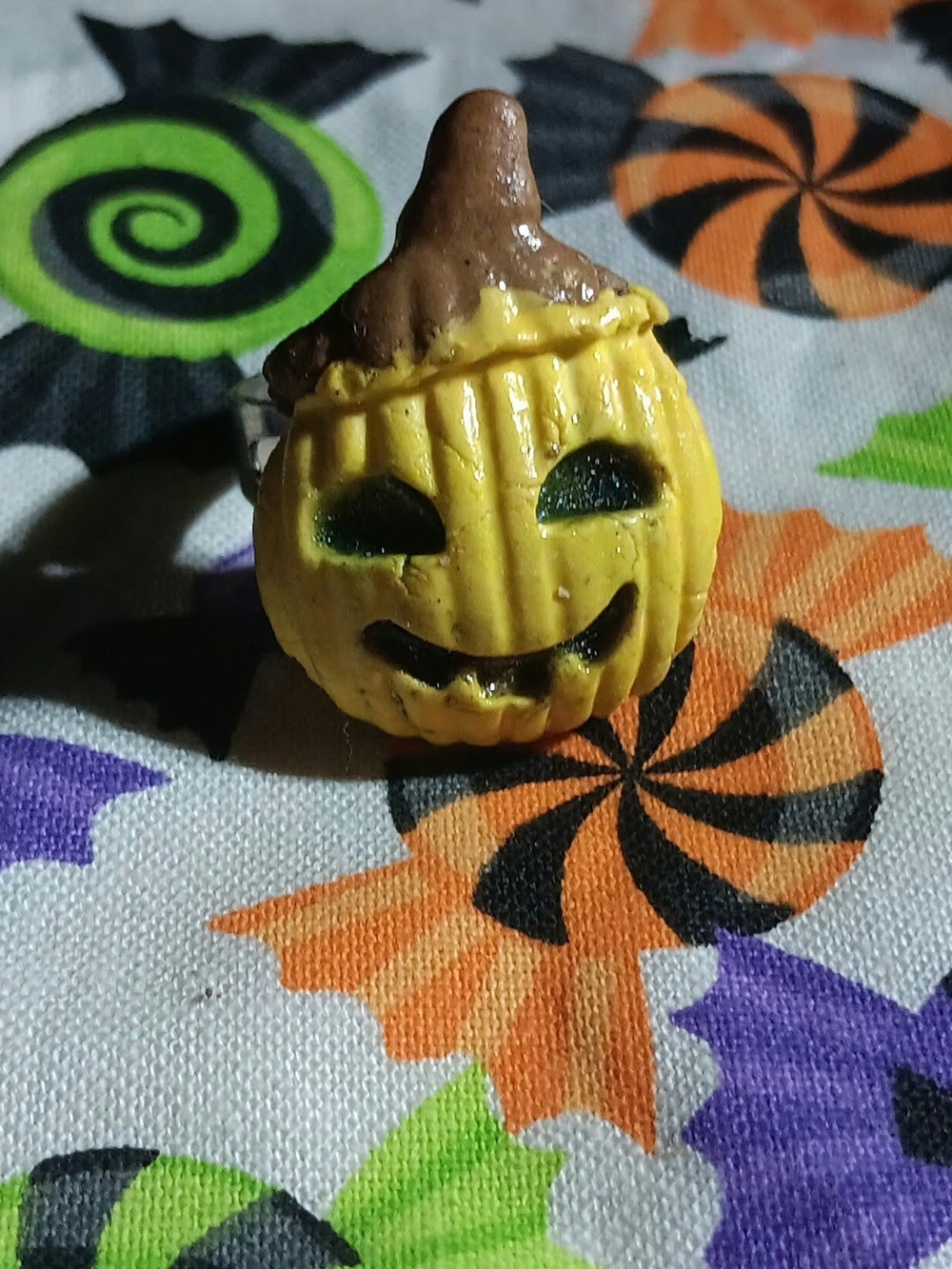 Handmade Scarecrow Adjustable Ring